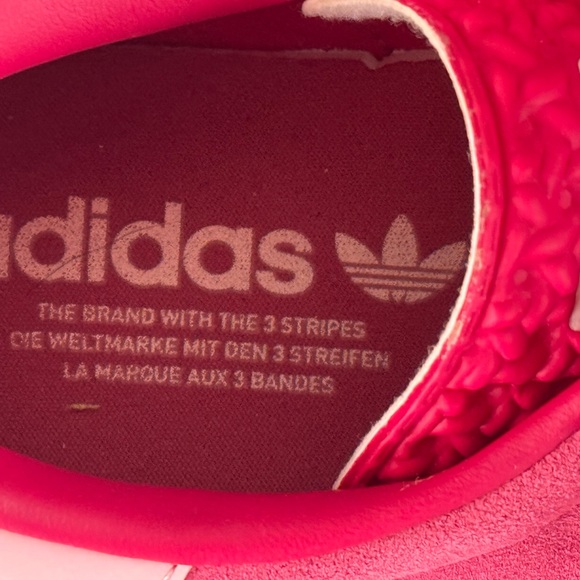 Women’s Adidas Gazelle Bold Platform Rare Wild Pink Suede Size 10 - Picture 7 of 12